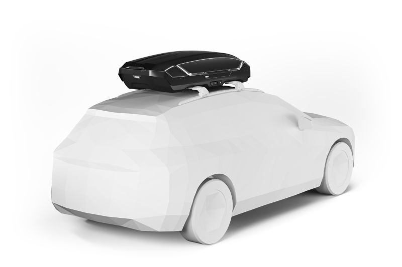 Cutie portbagaj Thule Motion 3 L negru lucios - imagine 3